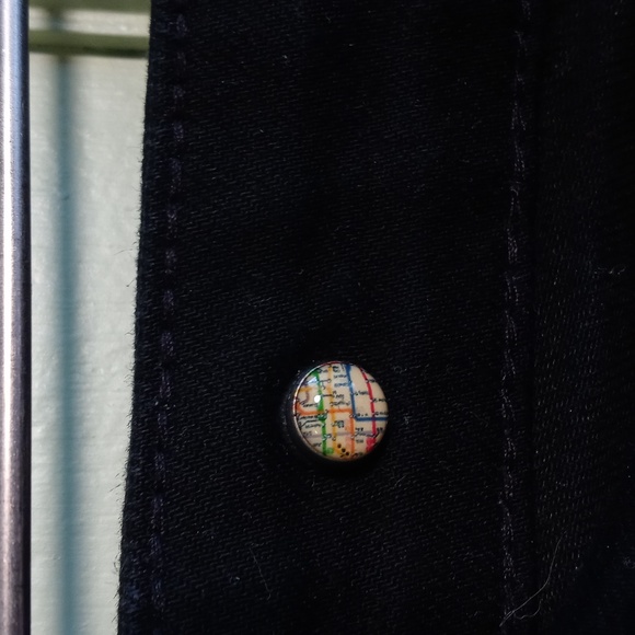 Women's Earnest Sewn Blake high rise jet black skinny jean 28 - Picture 6 of 14